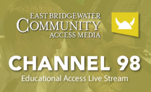 A poster on EBCAM channel 98 educational access live stream